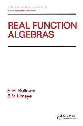 Kulkarni / Limaye |  Real Function Algebras | Buch |  Sack Fachmedien
