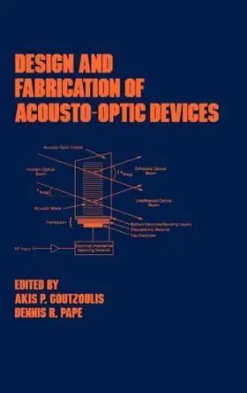 Goutzoulis |  Design and Fabrication of Acousto-Optic Devices | Buch |  Sack Fachmedien