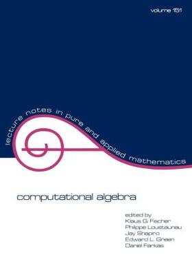 Fischer |  Computational Algebra | Buch |  Sack Fachmedien