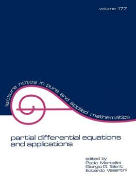 Marcellini / Talenti / Vesentini |  Partial Differential Equations and Applications | Buch |  Sack Fachmedien