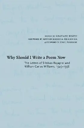 Krätli |  Why Should I Write a Poem Now | eBook | Sack Fachmedien