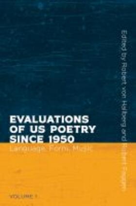  Evaluations of US Poetry since 1950, Volume 1 | Buch |  Sack Fachmedien