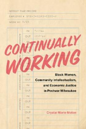 Moten |  Continually Working | eBook | Sack Fachmedien