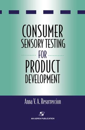 Resurreccion |  Consumer Sensory Testing For Product Development | Buch |  Sack Fachmedien