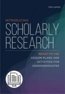 Introducing Scholarly Research | Buch | 978-0-8389-3782-2 | sack.de