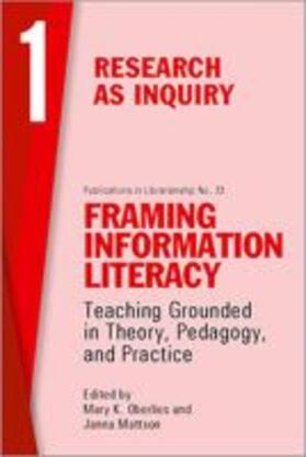  Framing Information Literacy, Volume 1 | Buch |  Sack Fachmedien