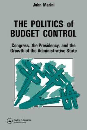 Marini |  The Politics of Budget Control | Buch |  Sack Fachmedien