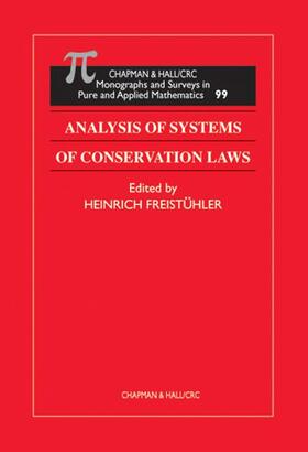 Freistuhler |  Analysis of Systems of Conservation Laws | Buch |  Sack Fachmedien