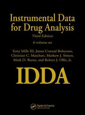 Mills III / Roberson / Matchett |  Instrumental Data for Drug Analysis - 6 Volume Set | Buch |  Sack Fachmedien