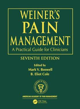 Boswell / Cole |  Weiner's Pain Management | Buch |  Sack Fachmedien