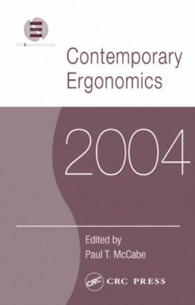 McCabe |  Contemporary Ergonomics 2004 | Buch |  Sack Fachmedien