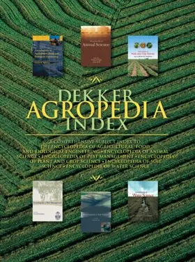 Inc |  Dekker Agropedia Index | Buch |  Sack Fachmedien