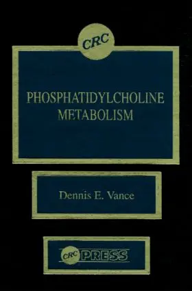 Vance |  Phosphatidylcholine Metabolism | Buch |  Sack Fachmedien