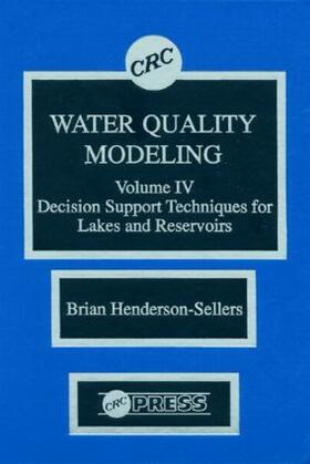 Henderson-Sellers |  Water Quality Modeling | Buch |  Sack Fachmedien