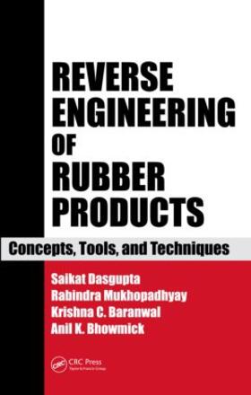 Das Gupta / Mukhopadhyay / Baranwal |  Reverse Engineering of Rubber Products | Buch |  Sack Fachmedien