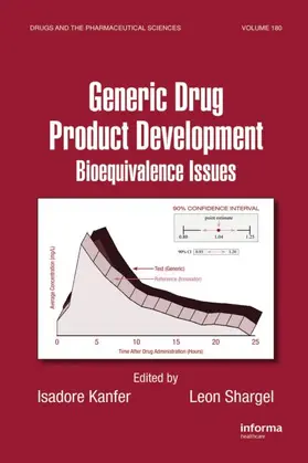 Kanfer / Shargel |  Generic Drug Product Development | Buch |  Sack Fachmedien