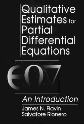 Flavin / Rionero |  Qualitative Estimates For Partial Differential Equations | Buch |  Sack Fachmedien