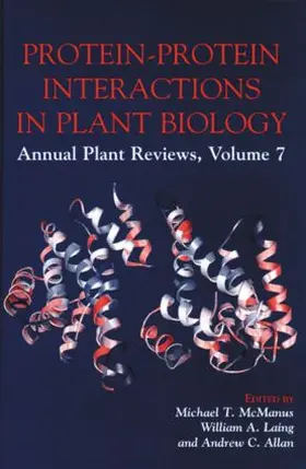 McManus / Laing / Allan |  Protein-Protein Interactions in Plant Biology | Buch |  Sack Fachmedien