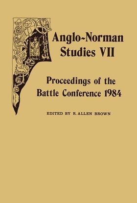 Brown |  Anglo-Norman Studies VII | Buch |  Sack Fachmedien