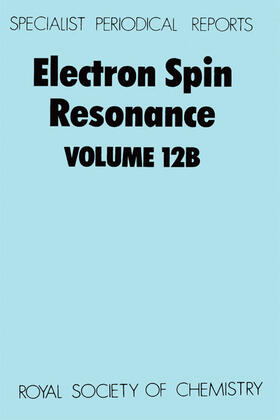 Symons |  Electron Spin Resonance Vol 10a | Buch |  Sack Fachmedien