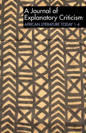 Jones |  Alt 1-4: African Literature Today | Buch |  Sack Fachmedien