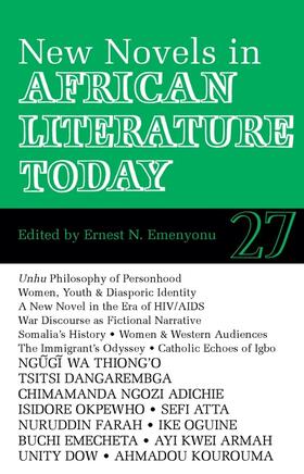 Emenyonu |  Alt 27 New Novels in African Literature Today | Buch |  Sack Fachmedien