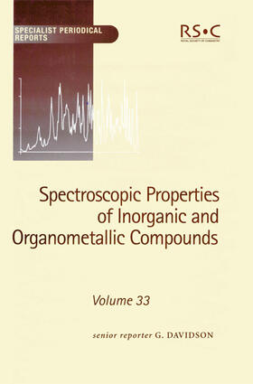 Davidson |  Spectroscopic Properties of Inorganic and Organometallic Compounds | Buch |  Sack Fachmedien