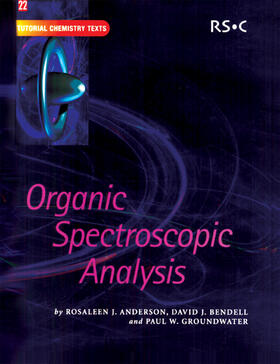 Anderson / Bendell / Groundwater |  Organic Spectroscopic Analysis | Buch |  Sack Fachmedien