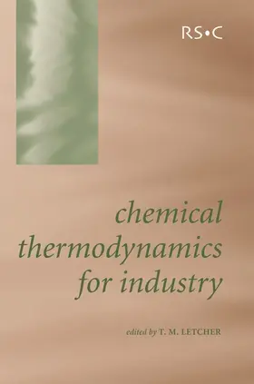 Letcher |  Chemical Thermodynamics for Industry | Buch |  Sack Fachmedien