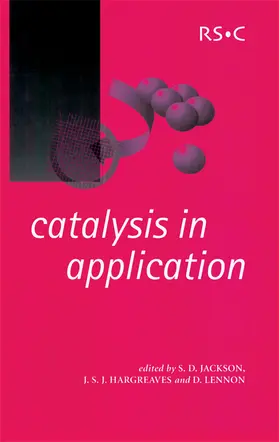 Lennon / Hargreaves / Jackson |  Catalysis in Application | Buch |  Sack Fachmedien