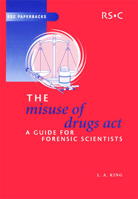 King |  Misuse of Drugs ACT | Buch |  Sack Fachmedien