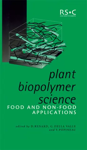 Renard / Valle / Popineau |  Plant Biopolymer Science | Buch |  Sack Fachmedien