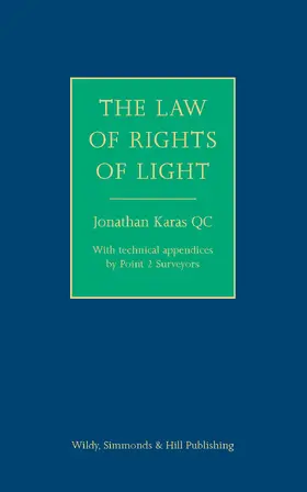 Karas |  The Law of Rights of Light | Buch |  Sack Fachmedien