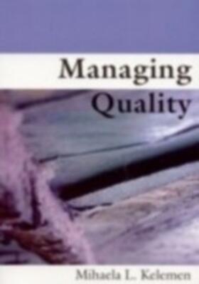 Kelemen |  Managing Quality | eBook | Sack Fachmedien
