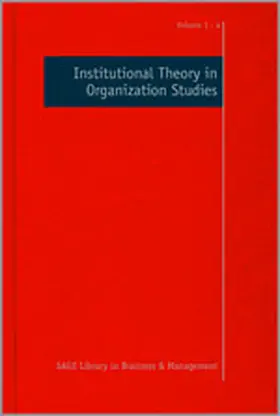 Greenwood / Sahlin-Andersson / Suddaby |  Institutional Theory in Organization Studies | Buch |  Sack Fachmedien