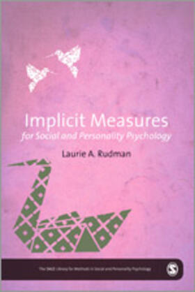 Rudman |  Implicit Measures for Social and Personality Psychology | Buch |  Sack Fachmedien