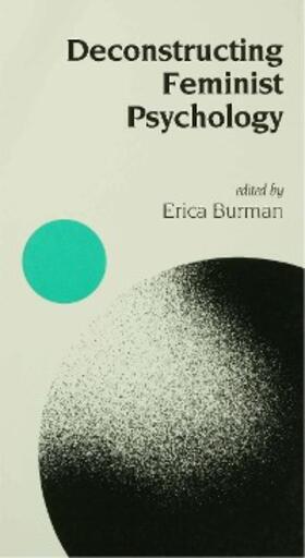 Burman |  Deconstructing Feminist Psychology | eBook | Sack Fachmedien