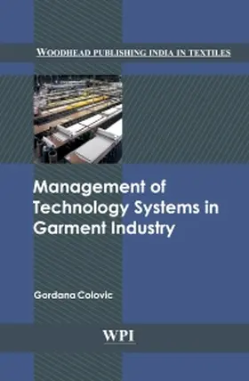 Colovic |  Management of Technology Systems in Garment Industry | Buch |  Sack Fachmedien