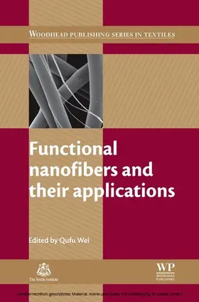 Wei |  Functional Nanofibers and their Applications | eBook | Sack Fachmedien