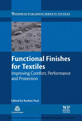 Paul |  Functional Finishes for Textiles | eBook | Sack Fachmedien