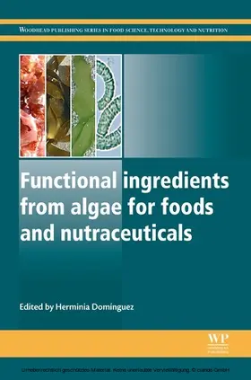 Dominguez |  Functional Ingredients from Algae for Foods and Nutraceuticals | eBook | Sack Fachmedien