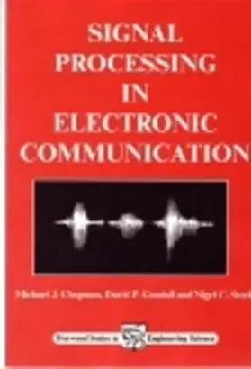 Chapman / Goodall / Steele |  Signal Processing in Electronic Communications | eBook | Sack Fachmedien