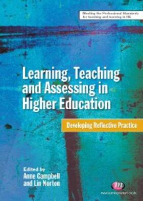 Campbell / Norton |  Learning, Teaching and Assessing in Higher Education | eBook | Sack Fachmedien