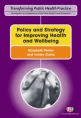 Coles / Porter |  Policy and Strategy for Improving Health and Wellbeing | eBook | Sack Fachmedien