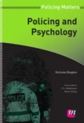 Blagden |  Policing and Psychology | eBook | Sack Fachmedien