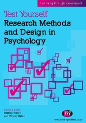Upton |  Test Yourself: Research Methods and Design in Psychology | eBook | Sack Fachmedien