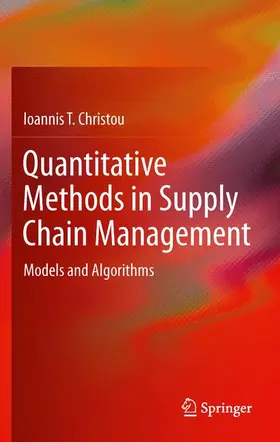 Christou |  Quantitative Methods in Supply Chain Management | Buch |  Sack Fachmedien