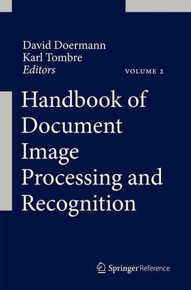 Tombre / Doermann |  Handbook of Document Image Processing and Recognition | Buch |  Sack Fachmedien