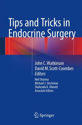 Scott-Coombes / Watkinson |  Tips and Tricks in Endocrine Surgery | Buch |  Sack Fachmedien