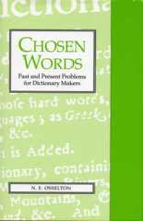 Osselton |  Chosen Words | Buch |  Sack Fachmedien